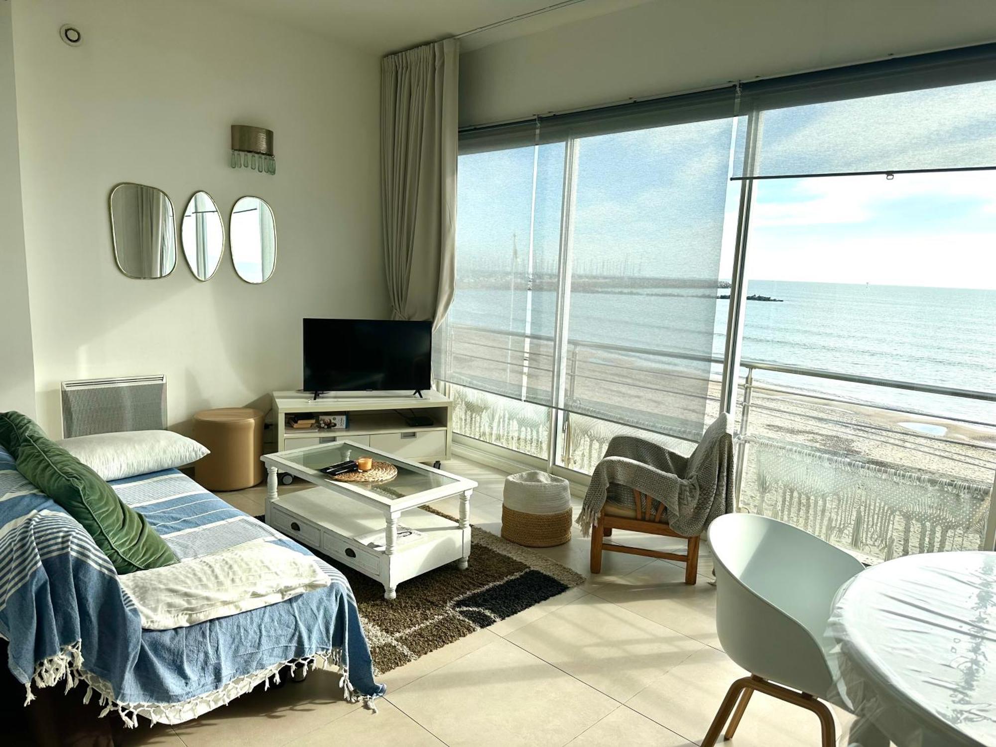 Superbe Appartement Cosy Face Mer ปาลาวาส-เลส์-โฟลต์ ภายนอก รูปภาพ